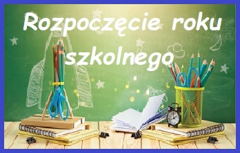 obrazek przedstawia tablicę szkolną i przybory szkolne