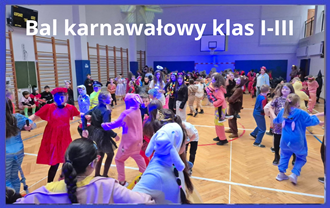 Bal karnawałowy klas 1-3