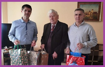 wręczanie prezentów