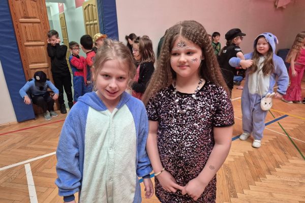 Bal karnawałowy klas 1-3