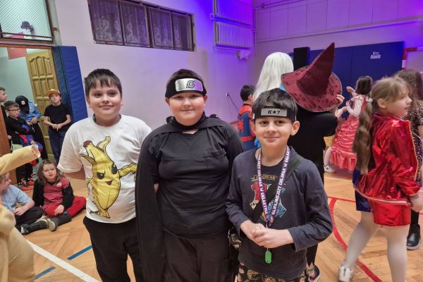 Bal karnawałowy klas 1-3