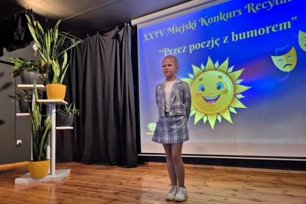 XXIV Miejski Konkurs Recytatorski Przez poezję z humorem