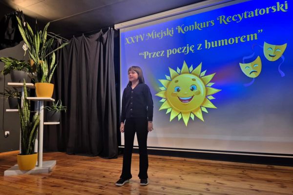 XXIV Miejski Konkurs Recytatorski Przez poezję z humorem