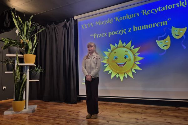 XXIV Miejski Konkurs Recytatorski Przez poezję z humorem