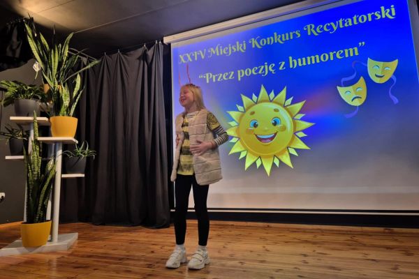 XXIV Miejski Konkurs Recytatorski Przez poezję z humorem