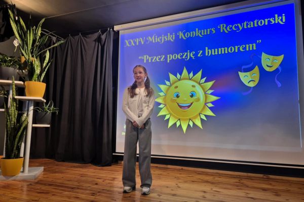 XXIV Miejski Konkurs Recytatorski Przez poezję z humorem