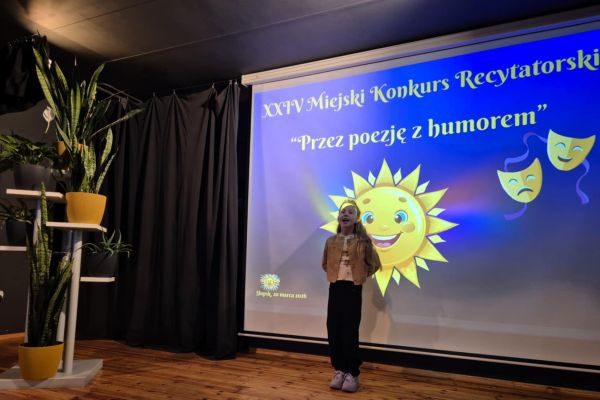 XXIV Miejski Konkurs Recytatorski Przez poezję z humorem