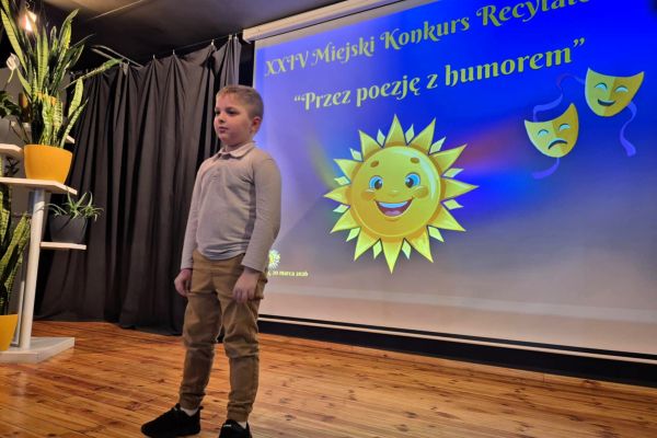 XXIV Miejski Konkurs Recytatorski Przez poezję z humorem