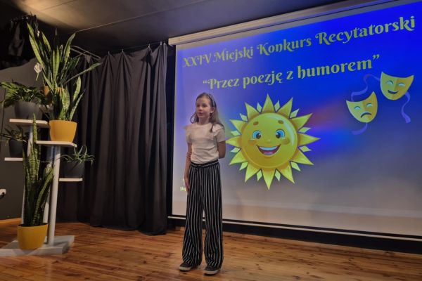 XXIV Miejski Konkurs Recytatorski Przez poezję z humorem