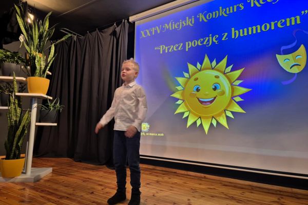 XXIV Miejski Konkurs Recytatorski Przez poezję z humorem