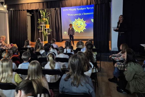 XXIV Miejski Konkurs Recytatorski Przez poezję z humorem