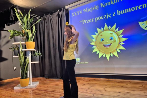 XXIV Miejski Konkurs Recytatorski Przez poezję z humorem