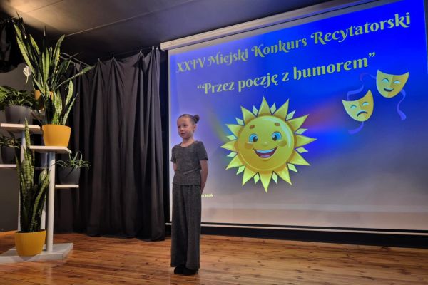 XXIV Miejski Konkurs Recytatorski Przez poezję z humorem