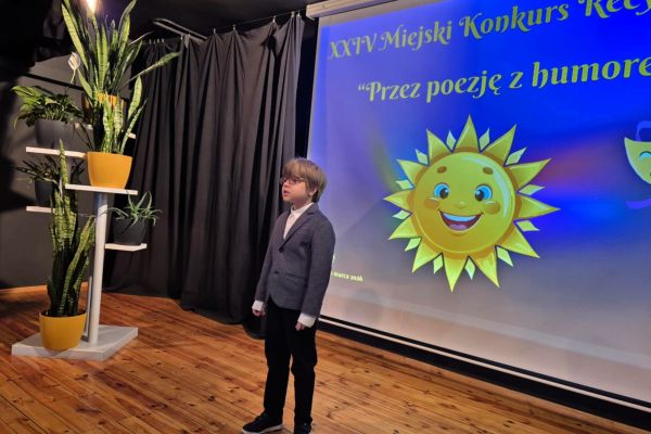 XXIV Miejski Konkurs Recytatorski Przez poezję z humorem