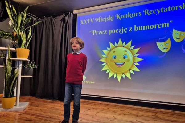 XXIV Miejski Konkurs Recytatorski Przez poezję z humorem