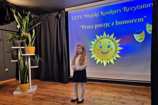 XXIV Miejski Konkurs Recytatorski Przez poezję z humorem