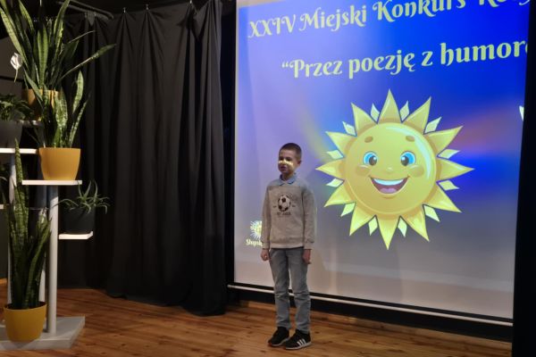 XXIV Miejski Konkurs Recytatorski Przez poezję z humorem