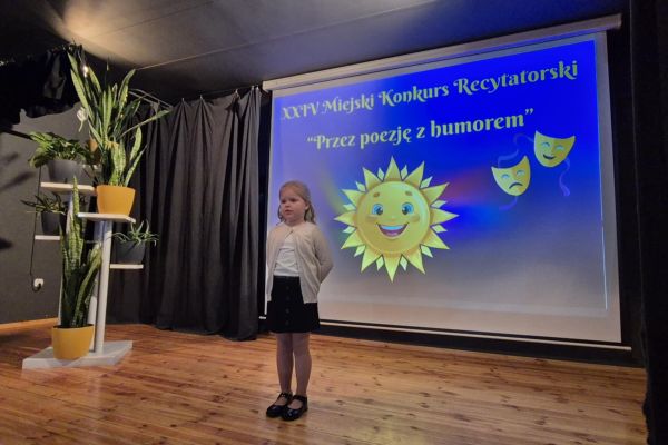 XXIV Miejski Konkurs Recytatorski Przez poezję z humorem