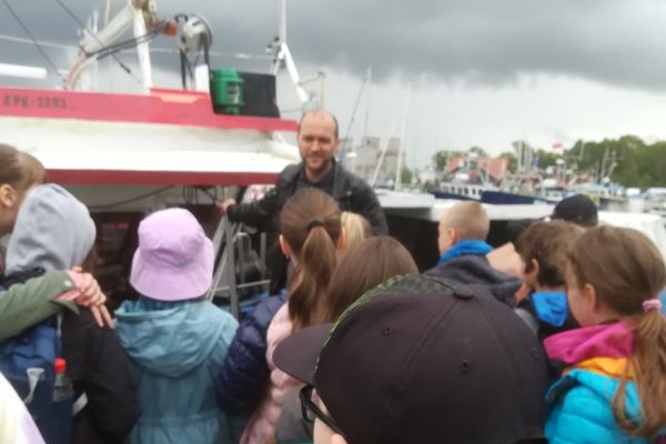 Wycieczka do Przewłoki i Ustki - edukacja morska i żeglarska