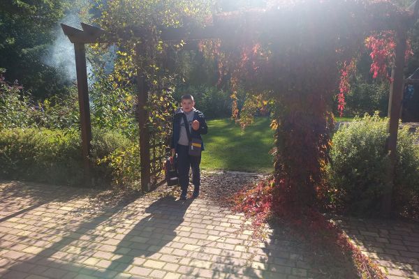 Wycieczka 3a i 3c do lasu