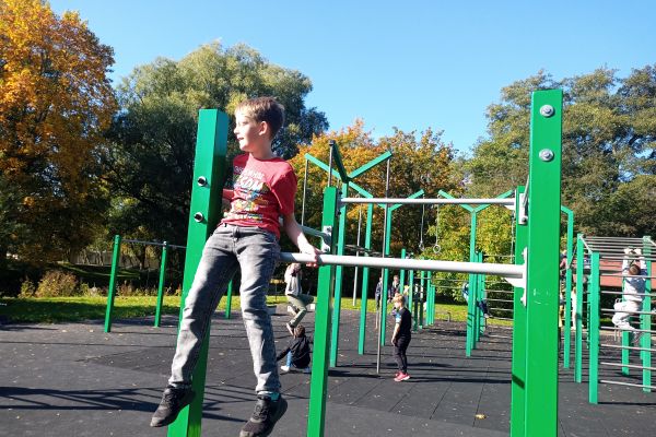 Jesień w parku - wycieczka klasy 3c