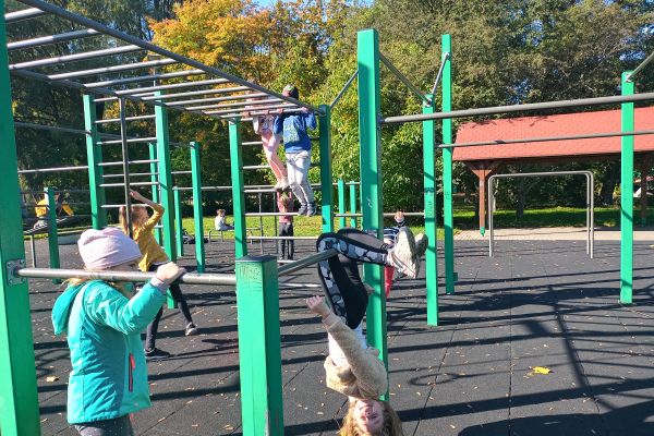 Jesień w parku - wycieczka klasy 3c