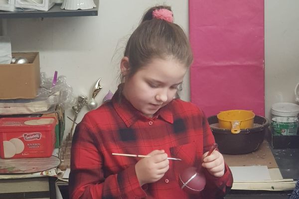 Wycieczka klasy 3a i 3c do fabryki bombek