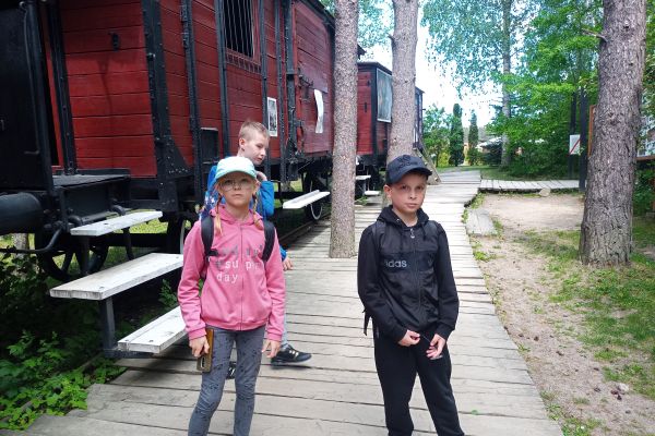 Wycieczka klasy 3a i 3c do Szymbarka