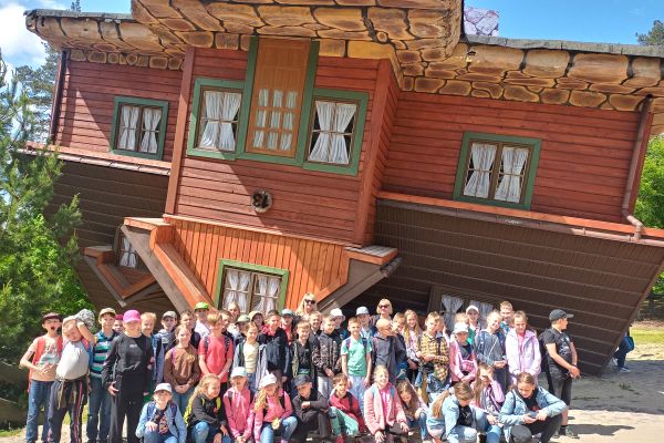 Wycieczka klasy 3a i 3c do Szymbarka