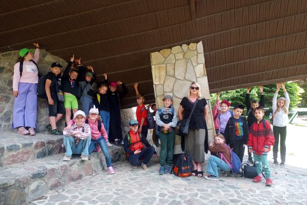 Wycieczka klasy 3a i 3c do Szymbarka