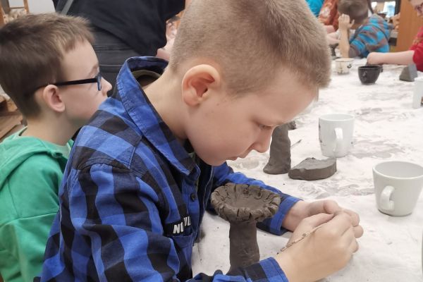 1 a - warsztaty w Pracowni Ceramicznej SOK