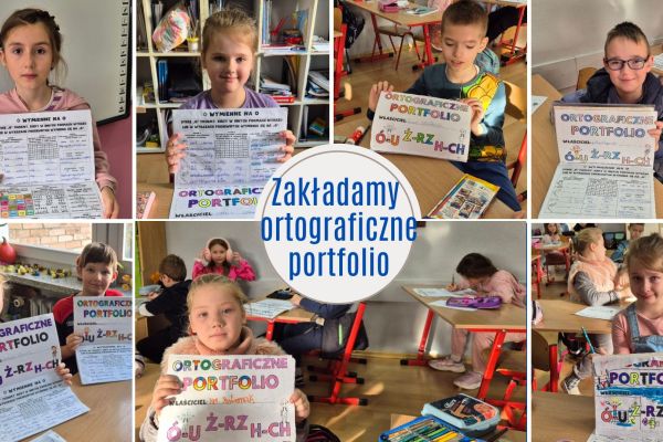 Ortograficzne portfolio - innowacja