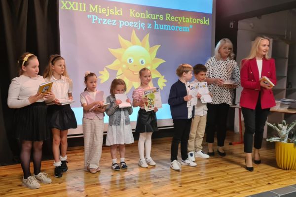 XXIII Miejski Konkurs Recytatorski Przez poezję z humorem