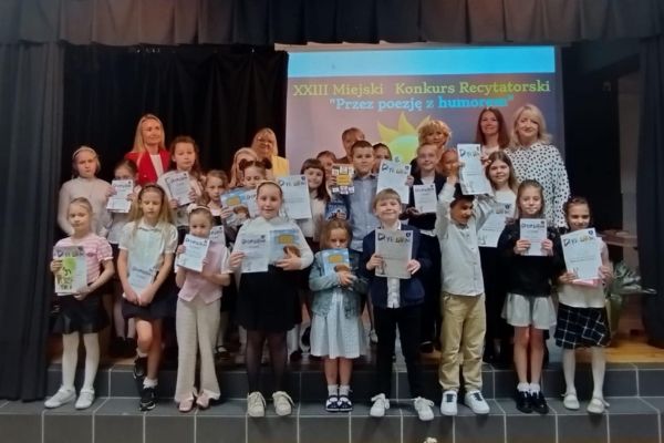 XXIII Miejski Konkurs Recytatorski Przez poezję z humorem