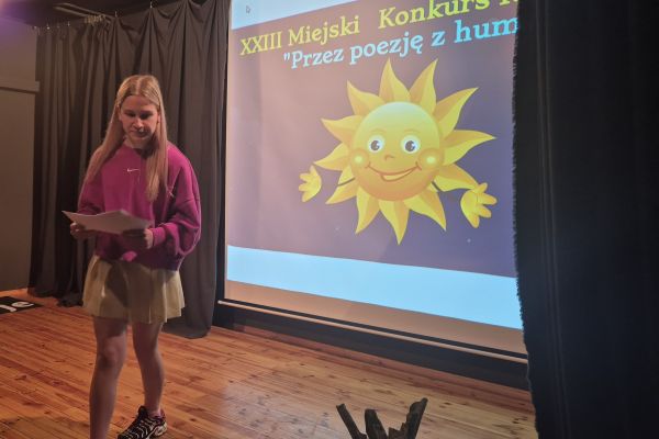 XXIII Miejski Konkurs Recytatorski Przez poezję z humorem