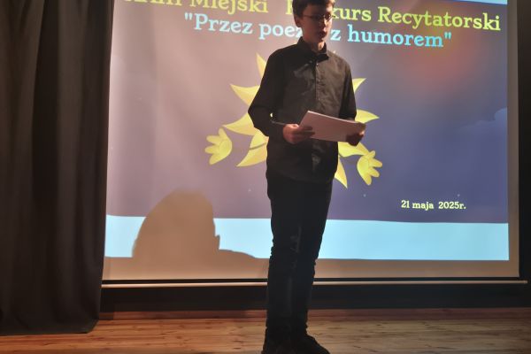 XXIII Miejski Konkurs Recytatorski Przez poezję z humorem