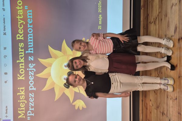 XXIII Miejski Konkurs Recytatorski Przez poezję z humorem