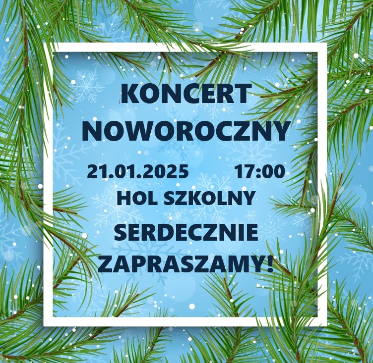 koncert noworoczny plakat