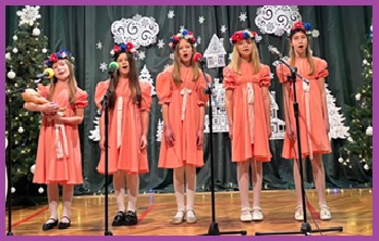 zespół Słoneczka podczas występu